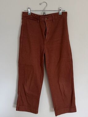 Quince Wide Leg Crop Jeans